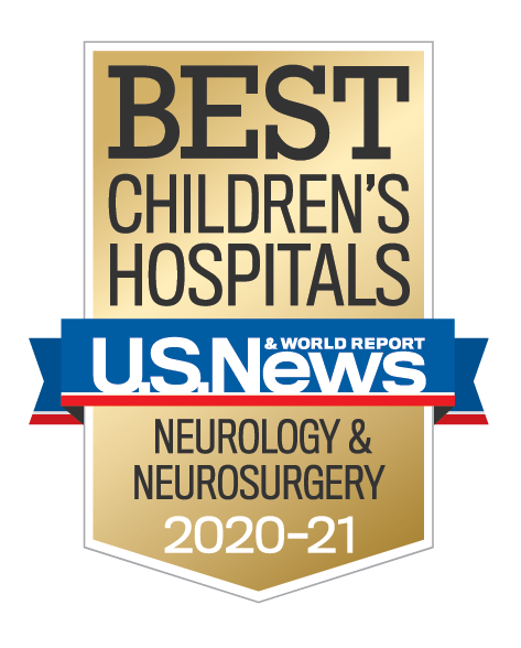 U.S. News and World Report Best Children's Hospitals Neurology and Neurosurgery Award