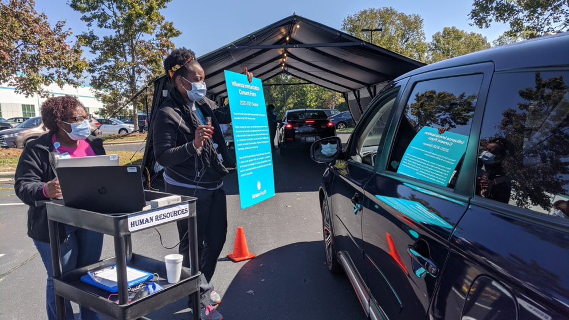 To help families have more convenient and safe options for everyone to get their flu vaccine together this year, Atrium Health will be holding drive-up vaccine clinics at 40+ primary care practice locations on two different dates in October
