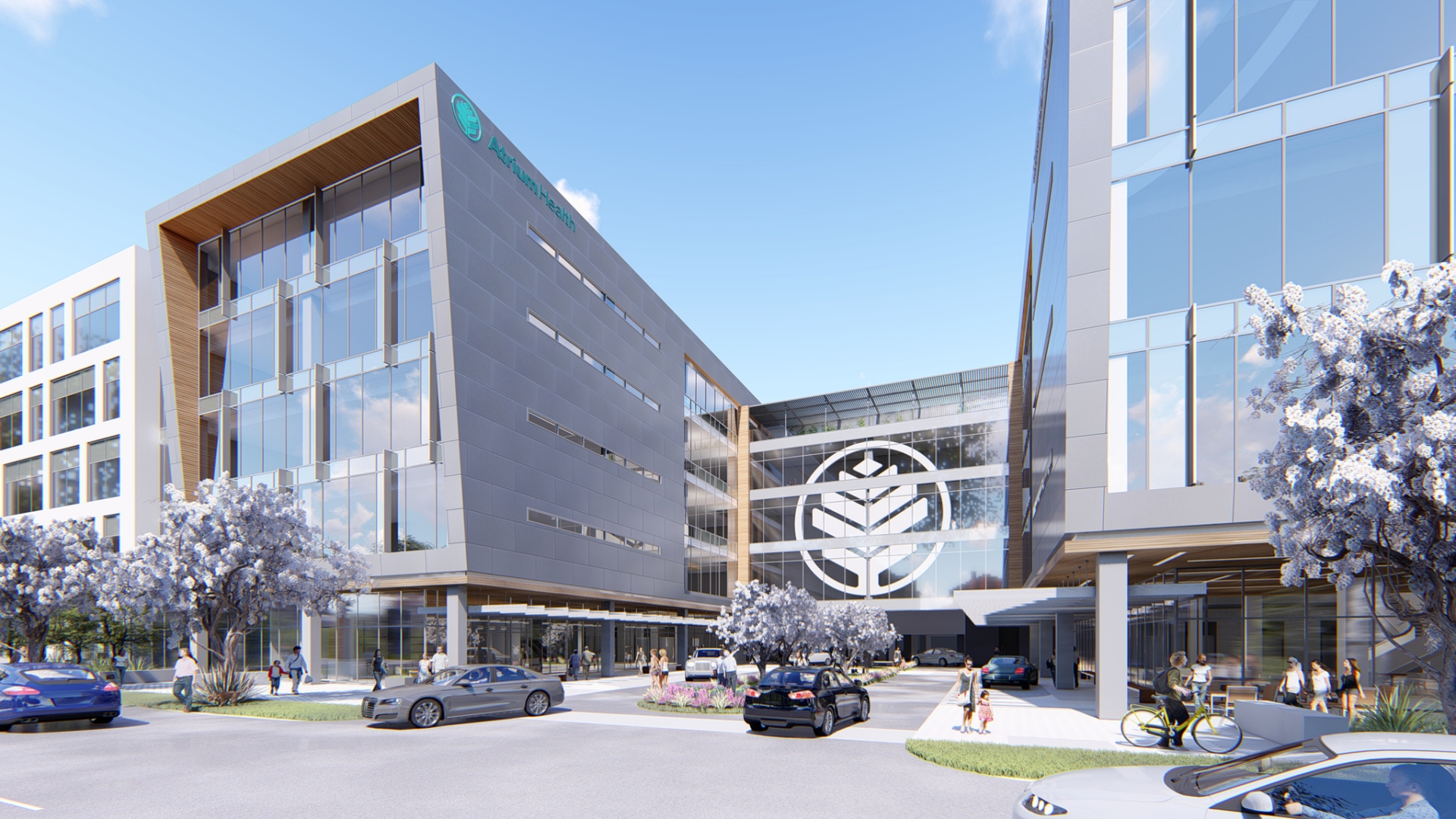 Atrium Health’s Sanger Heart & Vascular Institute teams celebrated a major milestone today, as construction crews marked the completion of the initial phase of construction on a new facility.