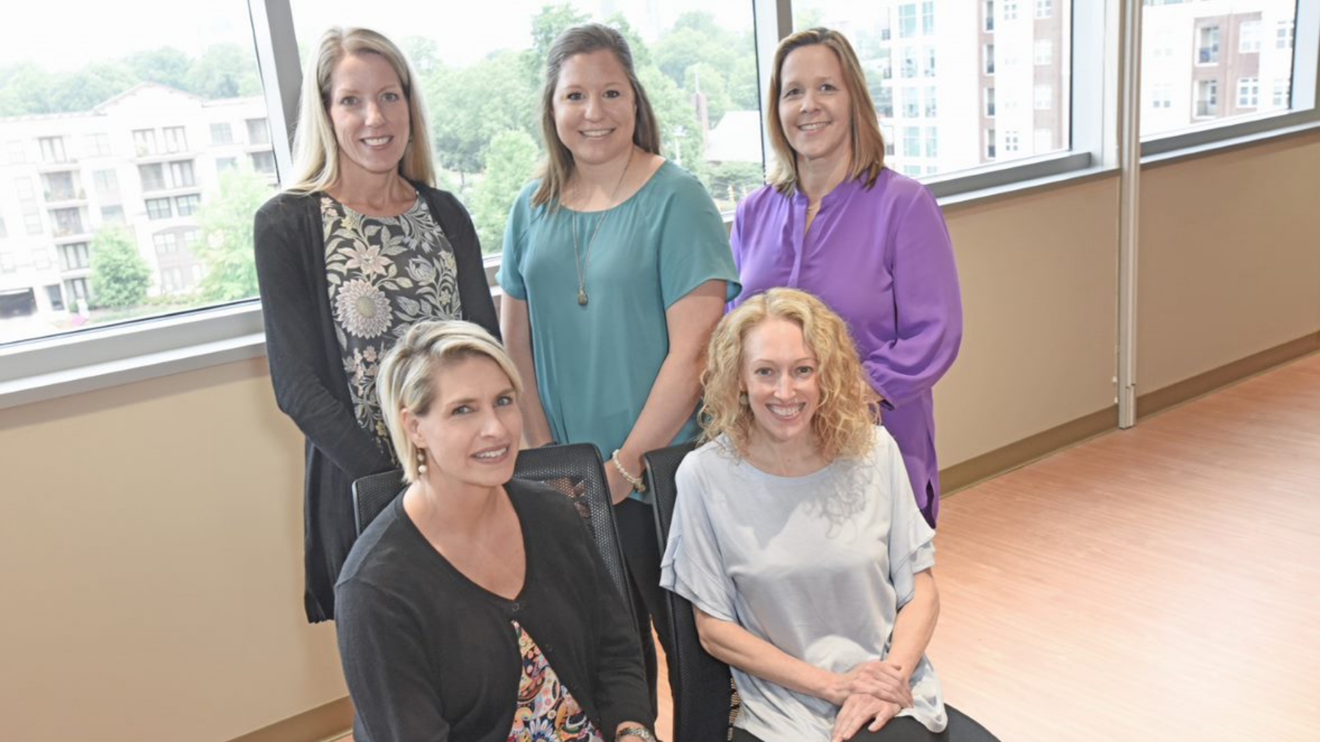 Nurses who have helped to launch the Levine Cancer Institute malnutrition program for patients.
