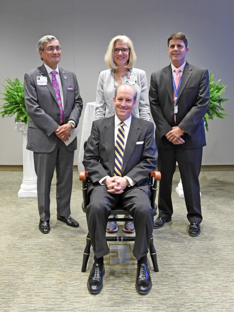 A $1 million gift from an anonymous grateful patient family in December 2018 has established the Richard L. White, Jr., MD, Distinguished Chair in Surgical Oncology at Levine Cancer Institute.