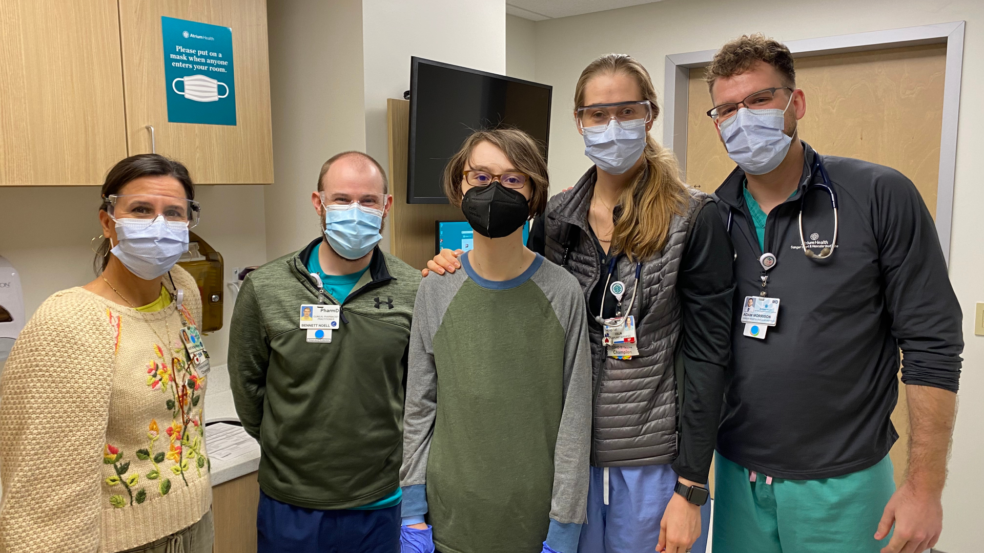 In honor of Heart Month, we’d like to introduce you to Jaron Rosser. This fifteen-year-old from Asheville became the 100th pediatric heart transplant recipient at Levine Children’s Hospital!