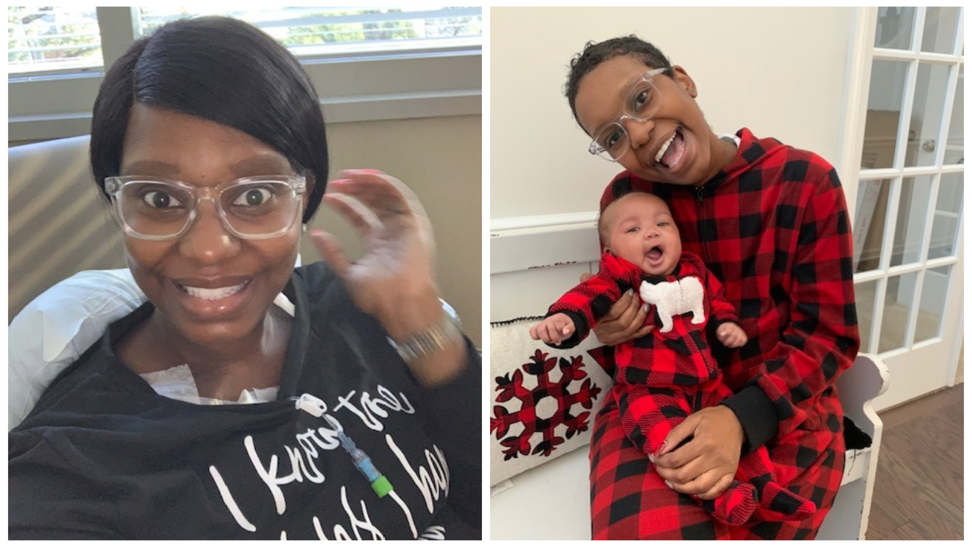 Shavonda Courts was already a young breast cancer survivor when she found out she was pregnant – and had a recurrence of breast cancer.