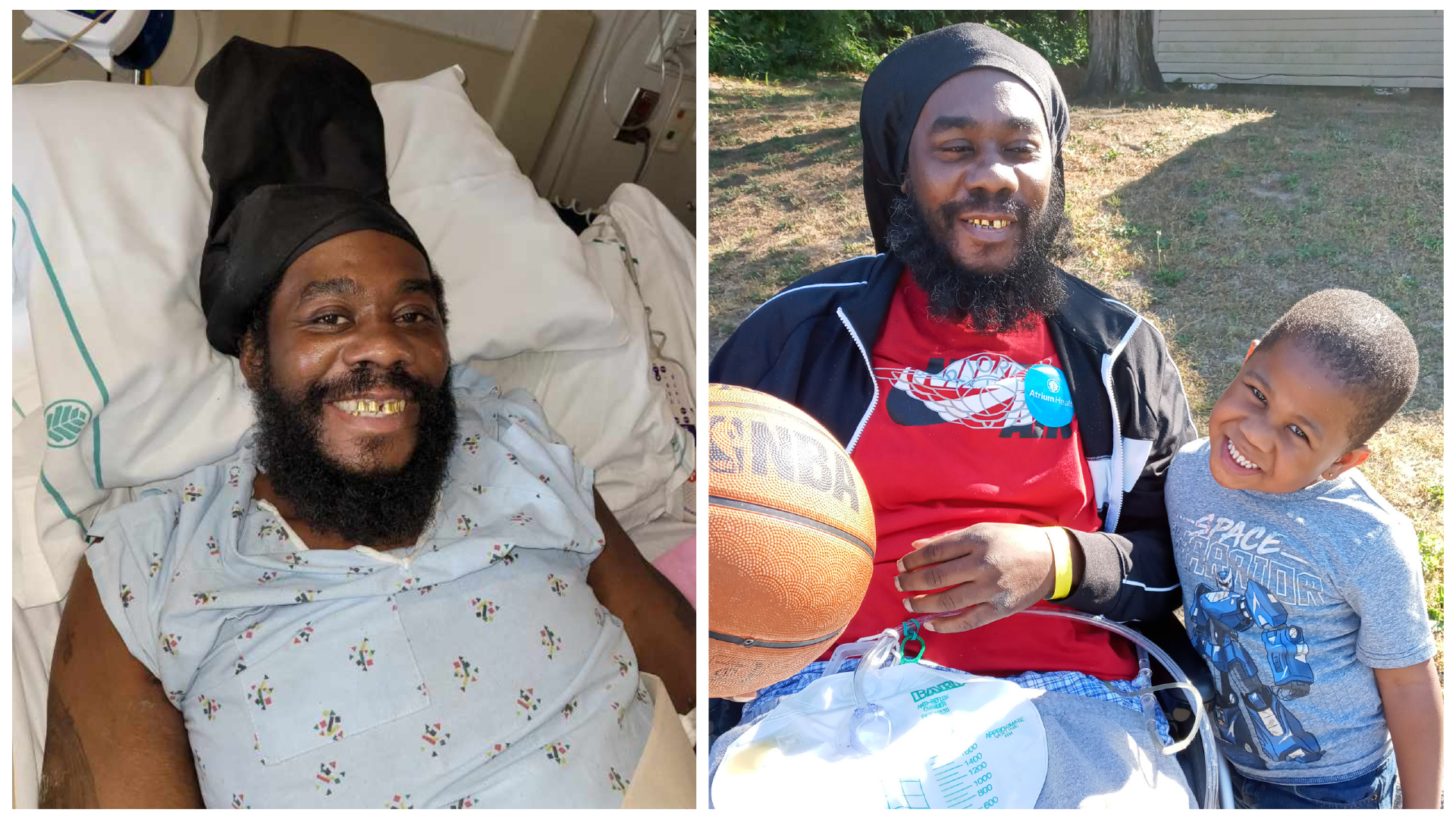 Expert care from the team at Atrium Health Carolinas Medical Center – the region’s only Level I Trauma Center – helped Timothy survive from life-threatening injuries after he was shot five times during a home invasion.