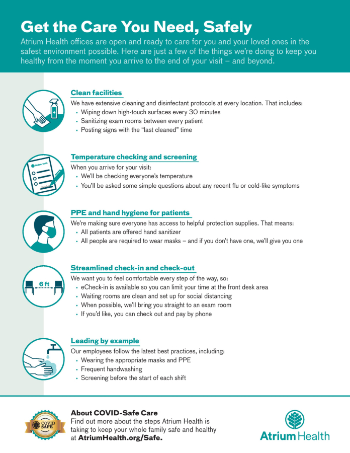 Are you sick When to seek medical attention printable flier Safety ...